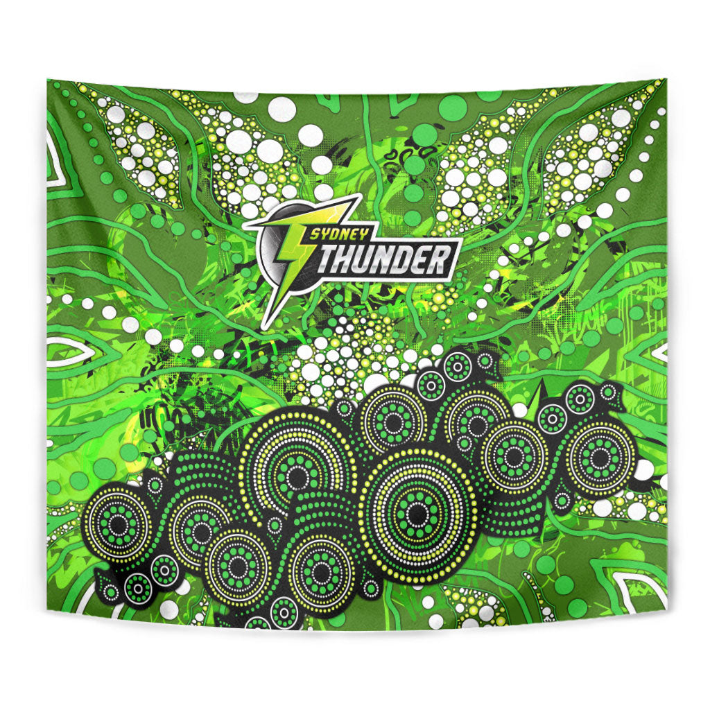 Sydney Thunder Tapestry Graffiti Urban Aboriginal Dot Abstract Design