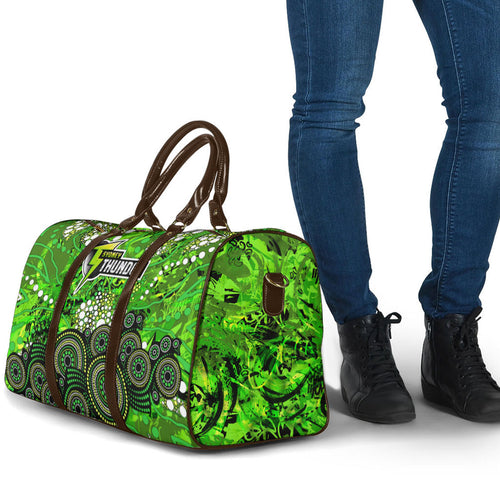 Sydney Thunder Travel Bag Graffiti Urban Aboriginal Dot Abstract Design