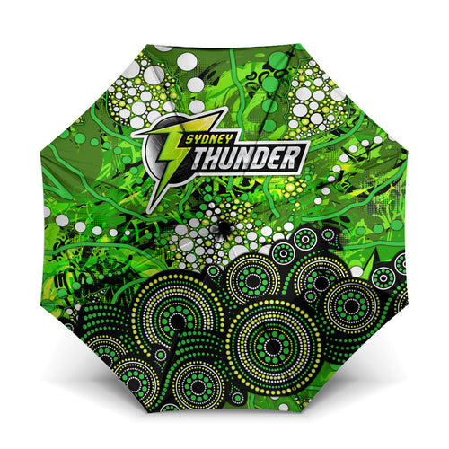 Sydney Thunder Umbrella Graffiti Urban Aboriginal Dot Abstract Design