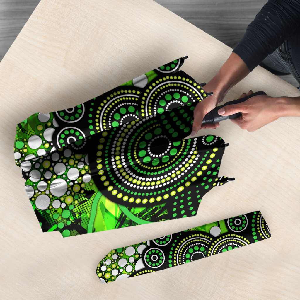 Sydney Thunder Umbrella Graffiti Urban Aboriginal Dot Abstract Design