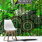 Sydney Thunder Window Curtain Graffiti Urban Aboriginal Dot Abstract Design