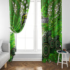 Sydney Thunder Window Curtain Graffiti Urban Aboriginal Dot Abstract Design