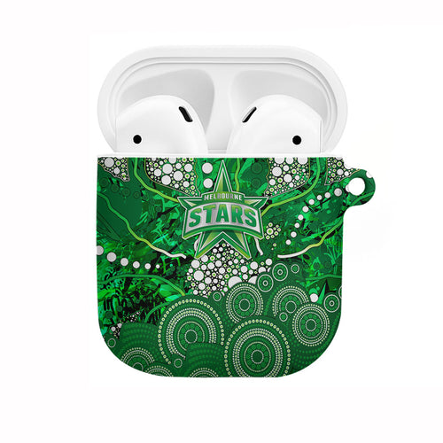 Melbourne Stars AirPods Case Graffiti Urban Aboriginal Dot Abstract Design
