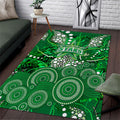 Melbourne Stars Area Rug Graffiti Urban Aboriginal Dot Abstract Design