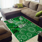 Melbourne Stars Area Rug Graffiti Urban Aboriginal Dot Abstract Design