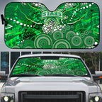 Melbourne Stars Auto Sun Shade Graffiti Urban Aboriginal Dot Abstract Design