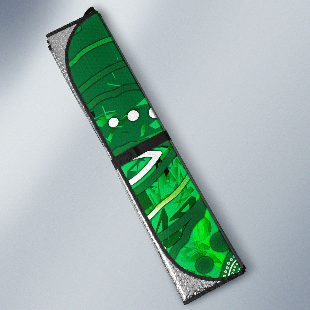Melbourne Stars Auto Sun Shade Graffiti Urban Aboriginal Dot Abstract Design