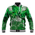 Melbourne Stars Baseball Jacket Graffiti Urban Aboriginal Dot Abstract Design