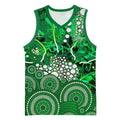 Melbourne Stars Basketball Jersey Graffiti Urban Aboriginal Dot Abstract Design
