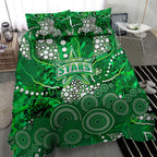 Melbourne Stars Bedding Set Graffiti Urban Aboriginal Dot Abstract Design