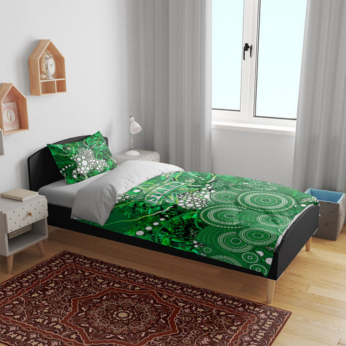 Melbourne Stars Bedding Set Graffiti Urban Aboriginal Dot Abstract Design