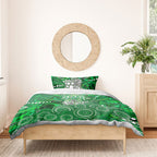 Melbourne Stars Bedding Set Graffiti Urban Aboriginal Dot Abstract Design