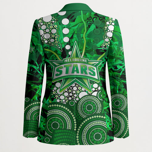Melbourne Stars Blazer Graffiti Urban Aboriginal Dot Abstract Design