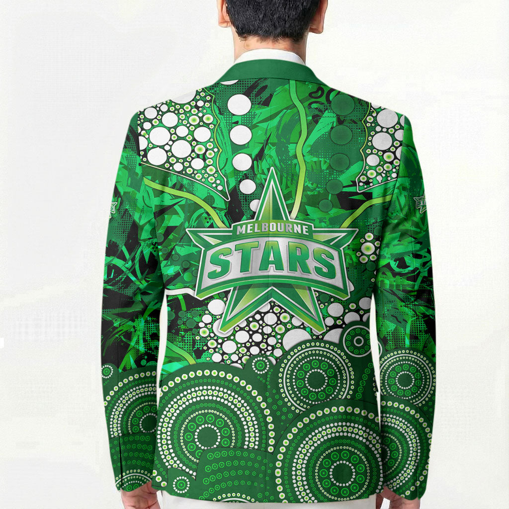 Melbourne Stars Blazer Graffiti Urban Aboriginal Dot Abstract Design