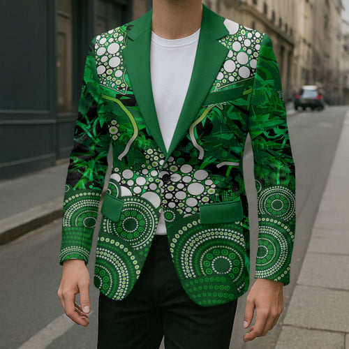 Melbourne Stars Blazer Graffiti Urban Aboriginal Dot Abstract Design