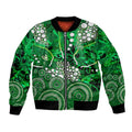 Melbourne Stars Bomber Jacket Graffiti Urban Aboriginal Dot Abstract Design