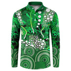 Melbourne Stars Button Sweatshirt Graffiti Urban Aboriginal Dot Abstract Design