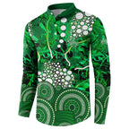 Melbourne Stars Button Sweatshirt Graffiti Urban Aboriginal Dot Abstract Design
