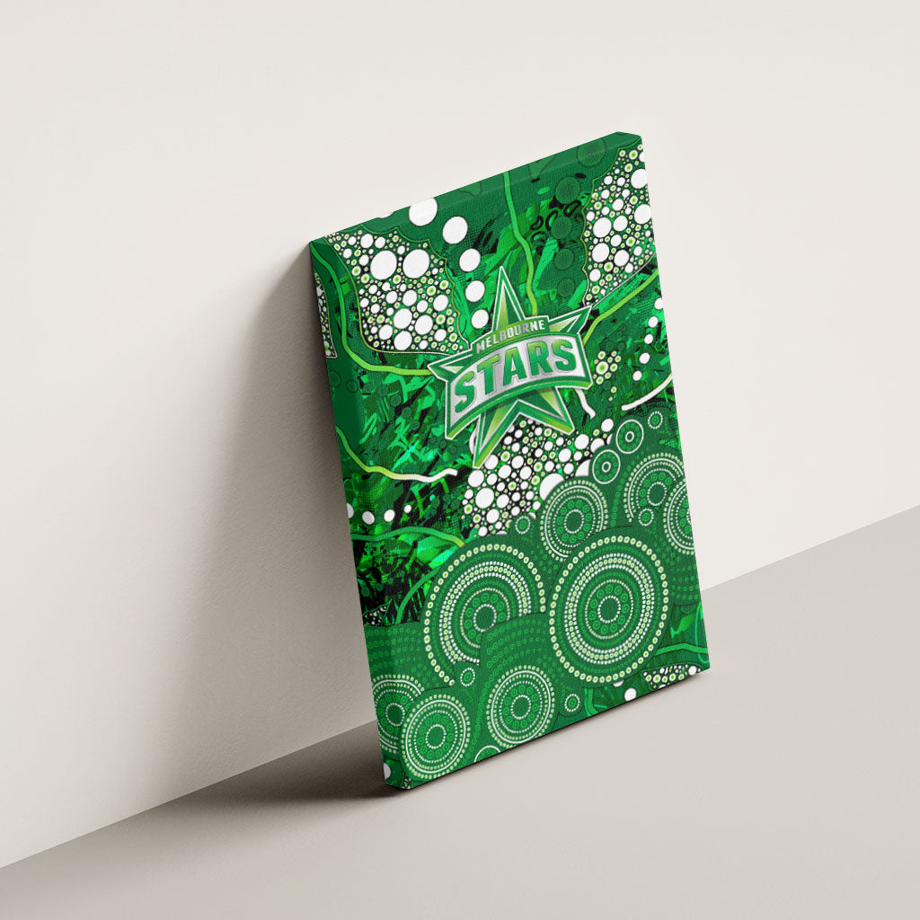Melbourne Stars Canvas Wall Art Graffiti Urban Aboriginal Dot Abstract Design
