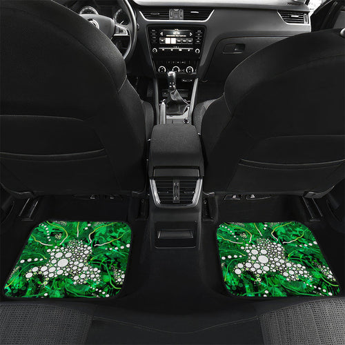 Melbourne Stars Car Mats Graffiti Urban Aboriginal Dot Abstract Design