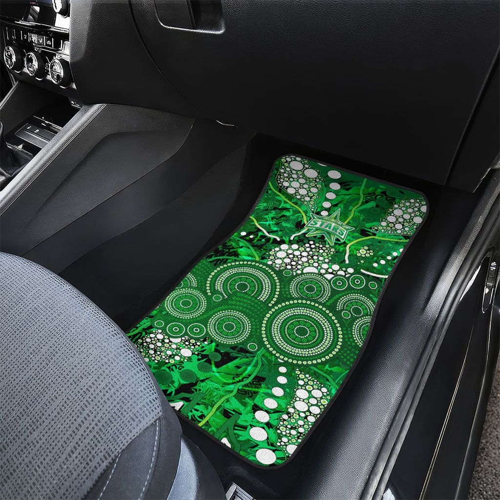 Melbourne Stars Car Mats Graffiti Urban Aboriginal Dot Abstract Design