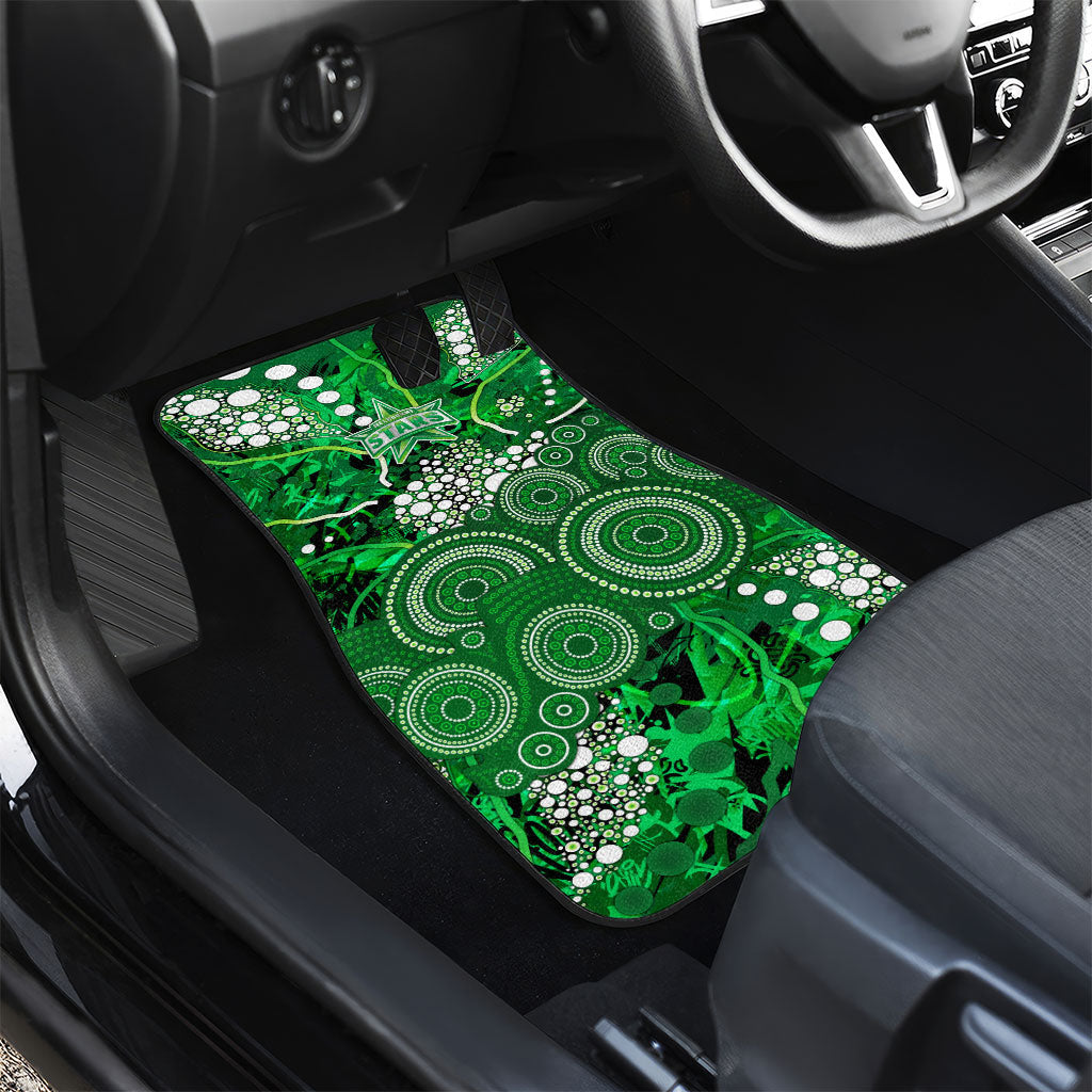 Melbourne Stars Car Mats Graffiti Urban Aboriginal Dot Abstract Design