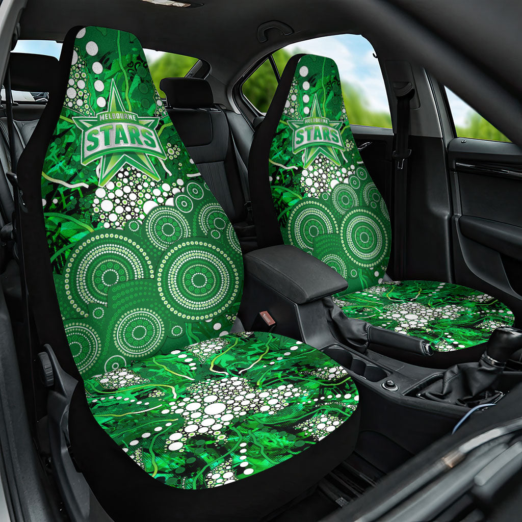 Melbourne Stars Car Seat Cover Graffiti Urban Aboriginal Dot Abstract Design