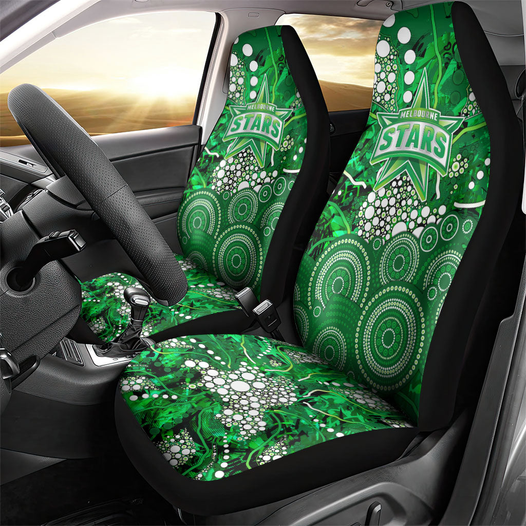 Melbourne Stars Car Seat Cover Graffiti Urban Aboriginal Dot Abstract Design