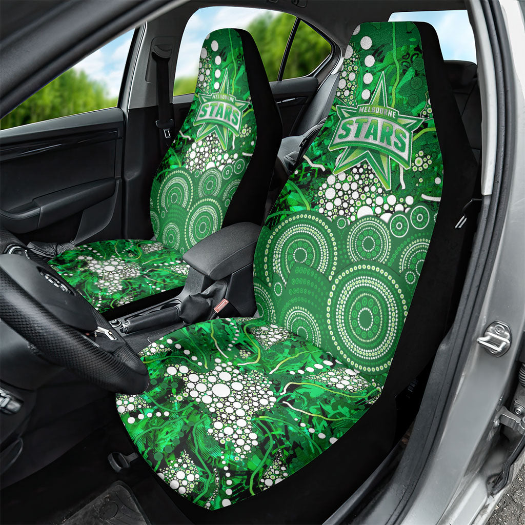Melbourne Stars Car Seat Cover Graffiti Urban Aboriginal Dot Abstract Design