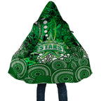 Melbourne Stars Cloak Graffiti Urban Aboriginal Dot Abstract Design