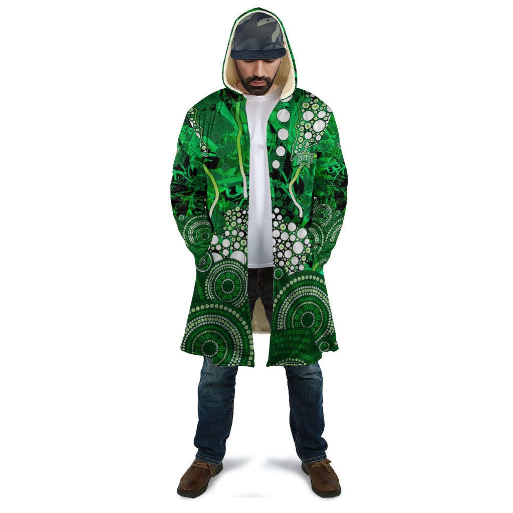 Melbourne Stars Cloak Graffiti Urban Aboriginal Dot Abstract Design