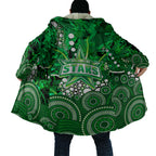 Melbourne Stars Cloak Graffiti Urban Aboriginal Dot Abstract Design