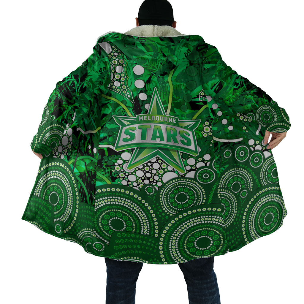 Melbourne Stars Cloak Graffiti Urban Aboriginal Dot Abstract Design