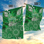 Melbourne Stars Garden Flag Graffiti Urban Aboriginal Dot Abstract Design