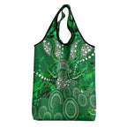 Melbourne Stars Grocery Bag Graffiti Urban Aboriginal Dot Abstract Design