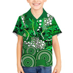 Melbourne Stars Hawaiian Shirt Graffiti Urban Aboriginal Dot Abstract Design