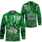 Melbourne Stars Hockey Jersey Graffiti Urban Aboriginal Dot Abstract Design