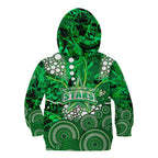 Melbourne Stars Kid Hoodie Graffiti Urban Aboriginal Dot Abstract Design