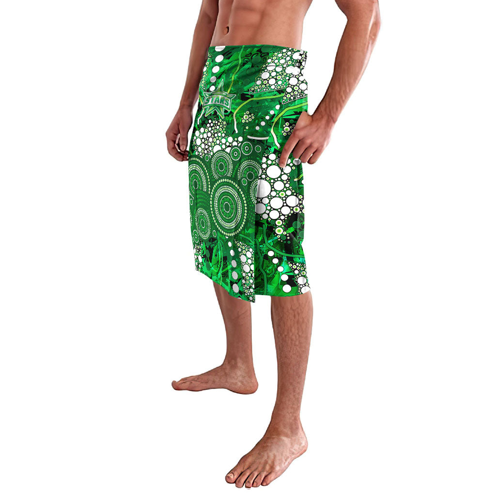Melbourne Stars Lavalava Graffiti Urban Aboriginal Dot Abstract Design
