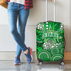 Melbourne Stars Luggage Cover Graffiti Urban Aboriginal Dot Abstract Design
