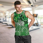 Melbourne Stars Men Tank Top Graffiti Urban Aboriginal Dot Abstract Design