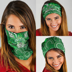 Melbourne Stars Neck Gaiter Graffiti Urban Aboriginal Dot Abstract Design
