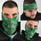 Melbourne Stars Neck Gaiter Graffiti Urban Aboriginal Dot Abstract Design