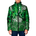 Melbourne Stars Padded Jacket Graffiti Urban Aboriginal Dot Abstract Design