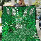 Melbourne Stars Quilt Graffiti Urban Aboriginal Dot Abstract Design