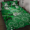 Melbourne Stars Quilt Bed Set Graffiti Urban Aboriginal Dot Abstract Design