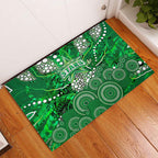 Melbourne Stars Rubber Doormat Graffiti Urban Aboriginal Dot Abstract Design
