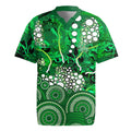 Melbourne Stars Rugby Jersey Graffiti Urban Aboriginal Dot Abstract Design