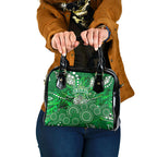 Melbourne Stars Shoulder Handbag Graffiti Urban Aboriginal Dot Abstract Design