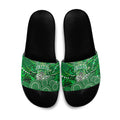 Melbourne Stars Slide Sandals Graffiti Urban Aboriginal Dot Abstract Design